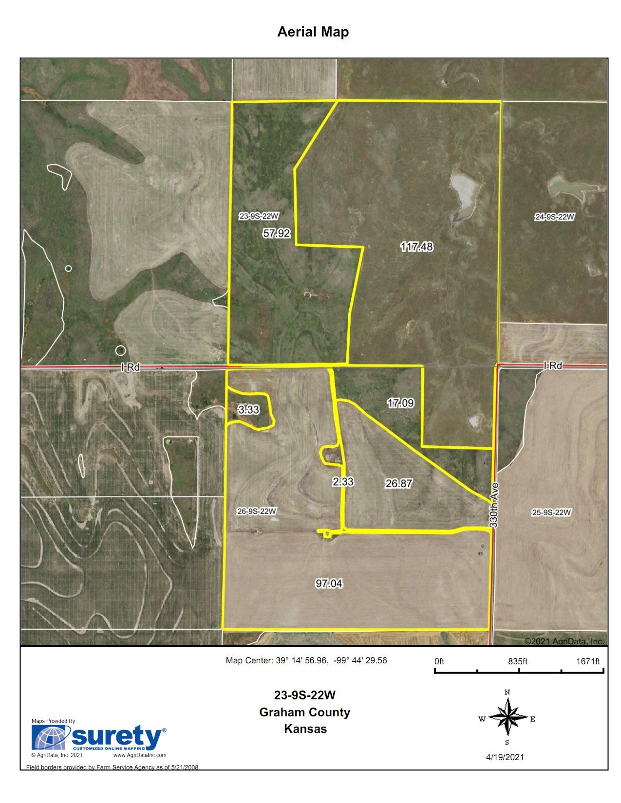 Item 3 in 320 +/ Acres Graham County, Kansas gallery